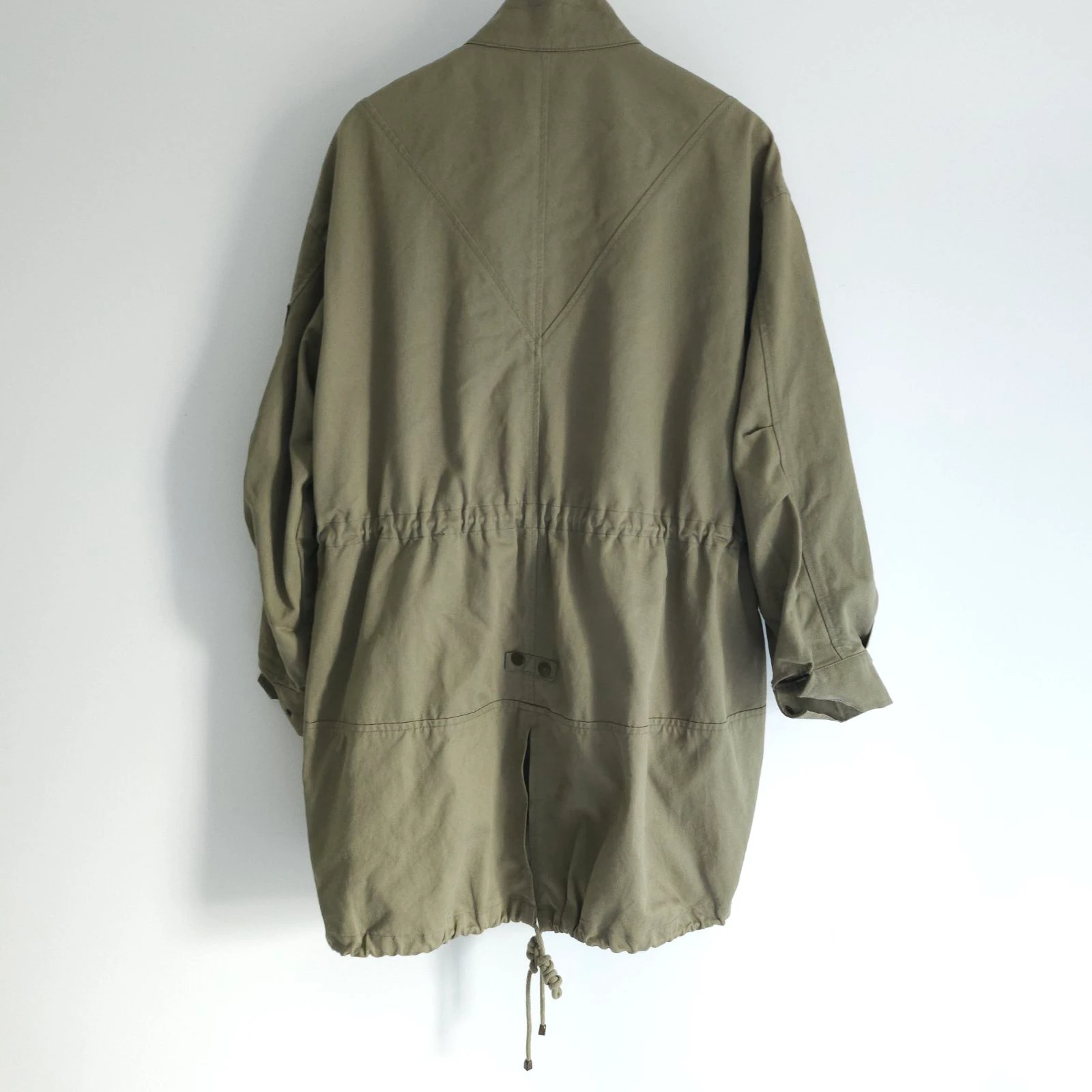 Jucy Judy Koreaanse modetrench kaki leger – photo 10